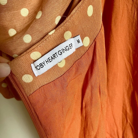 TOBY HEART GINGER Rock It Ruby Dress Rust - Picture 5 of 5